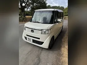 2013 Honda N-Box G SS Package, pearl white, front three-quarter view