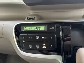 2016 Honda N-Box G L Package, beige, climate control panel