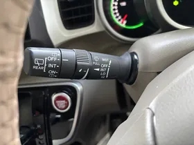 2016 Honda N-Box G L Package, beige, light and wiper controls