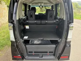 2012 Honda N-Box+ Custom G L Package, black, boot with multi-level floor