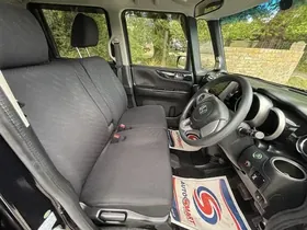 2012 Honda N-Box+ Custom G L Package, black, front seats and steering wheel