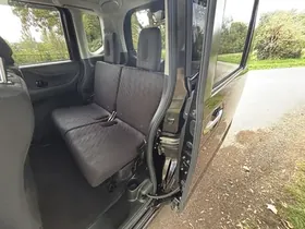 2012 Honda N-Box+ Custom G L Package, black, rear seats through sliding door