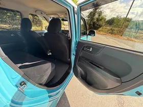 2015 Honda N-One G L Package, blue, rear seats from the side