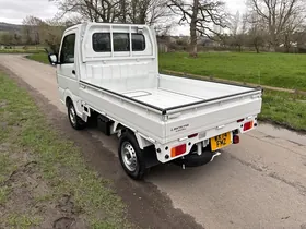 2025 Mitsubishi Minicab Minori Edition 4x4, white, rear three-quarter view, other side